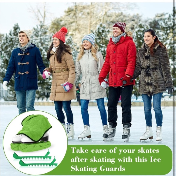 Green Ice Skate Accessory Set (056) - Picture 3 of 4